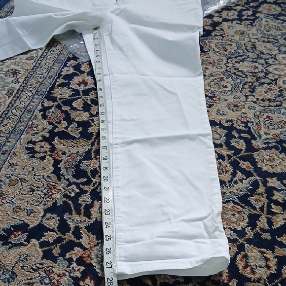LOFT Crisp White Chino Pants - Picture 7 of 9